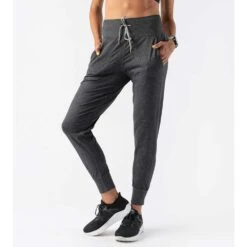 Women's EZ Joggers High Rise - Black Charcoal