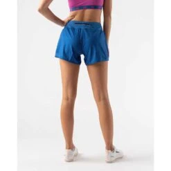 Women's Hopper Relax 4" Running Short - Nouvean Navy Polkadot -Elara Wear Shop DSC00222 5000x 219c74dd 5a0a 46c4 af04 6613b9203a53