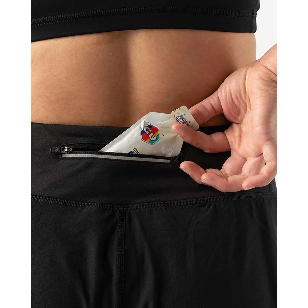 Women's Hopper Relax High Rise 4in Shorts - Black 3 Women's Hopper Relax High Rise 4in Shorts - Black - Image 3