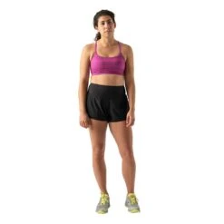 Women's Catch Me If You Can Relax High Rise 2.5" Running Short - Black