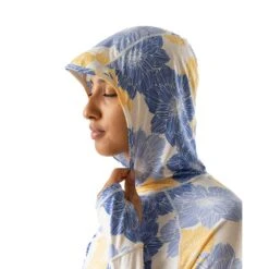 Women's UPF Deflector 2.0 - Snow White Floral -Elara Wear Shop DSC00424 1 2048x 0016d1e4 788a 432a aef8 4fd82dd5239d