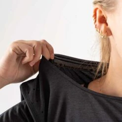 Women's Race Pace Tee - Black -Elara Wear Shop DSC00552 5000x 8af06a31 b597 4ed8 a083 7a8cf8a3c6a9