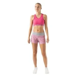 Women's Hopper 4in Shorts - Pink Stripe Geo -Elara Wear Shop DSC01597 2048x 19857d72 0679 45c3 9b3e d6aba70fff44