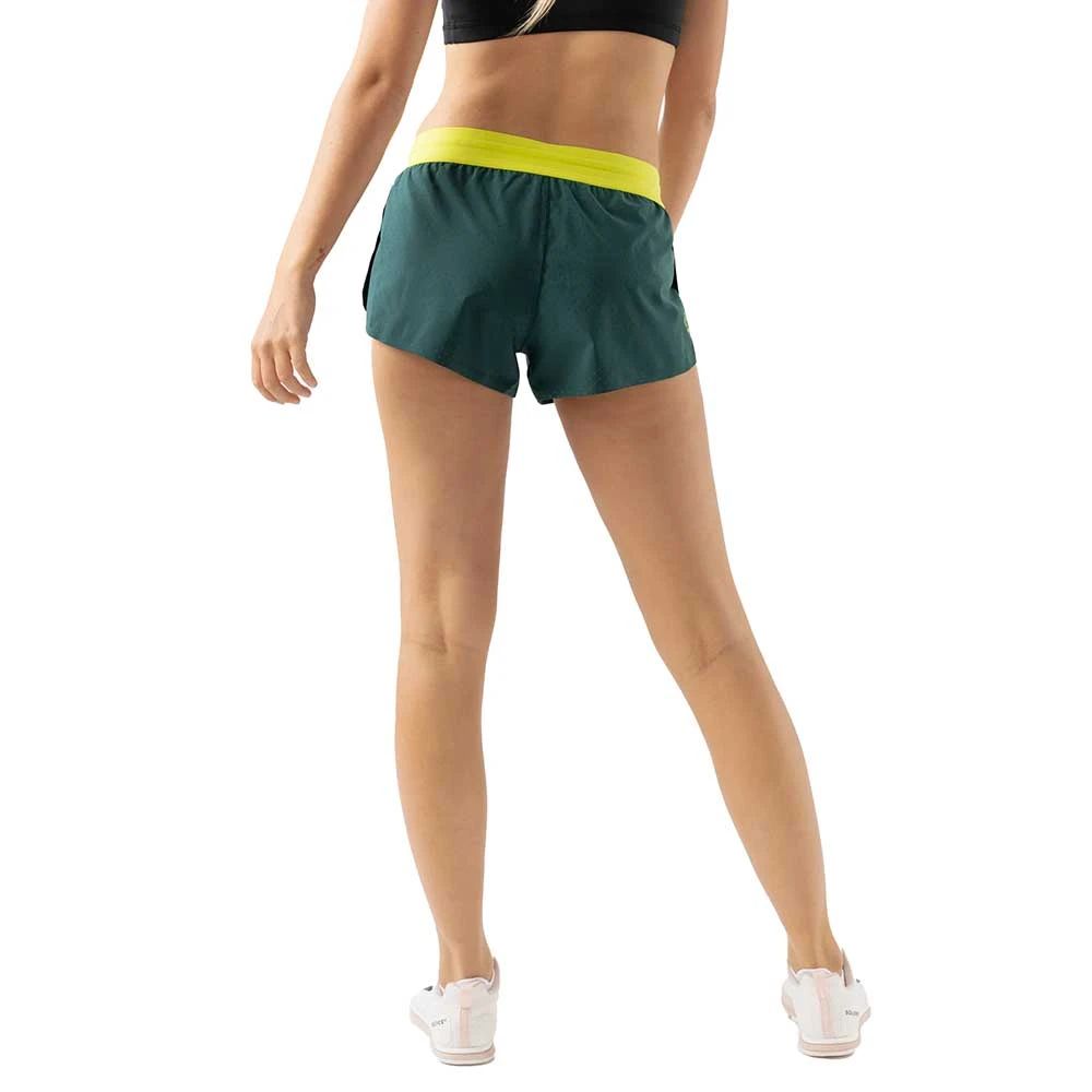 Women's Sunset Splitz 2.5" Running Shorts - Sea Moss 2 Women's Sunset Splitz 2.5" Running Shorts - Sea Moss - Image 2