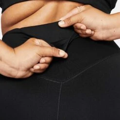 Nike Women's Dri-Fit Go High Rise 8in Short - Black 13 Nike Women's Dri-Fit Go High Rise 8in Short - Black -Elara Wear Shop DX3512 010 PHSYM006 2000