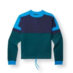 Cotopaxi Women's Bandera Organic Sweatshirt - Maritime/Deep Ocean