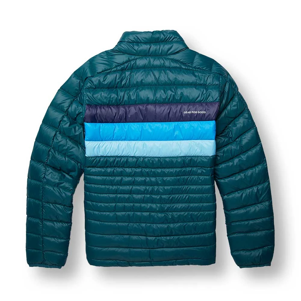 Cotopaxi Women's Fuego Down Jacket - Deep Ocean Stripes 2 Cotopaxi Women's Fuego Down Jacket - Deep Ocean Stripes - Image 2