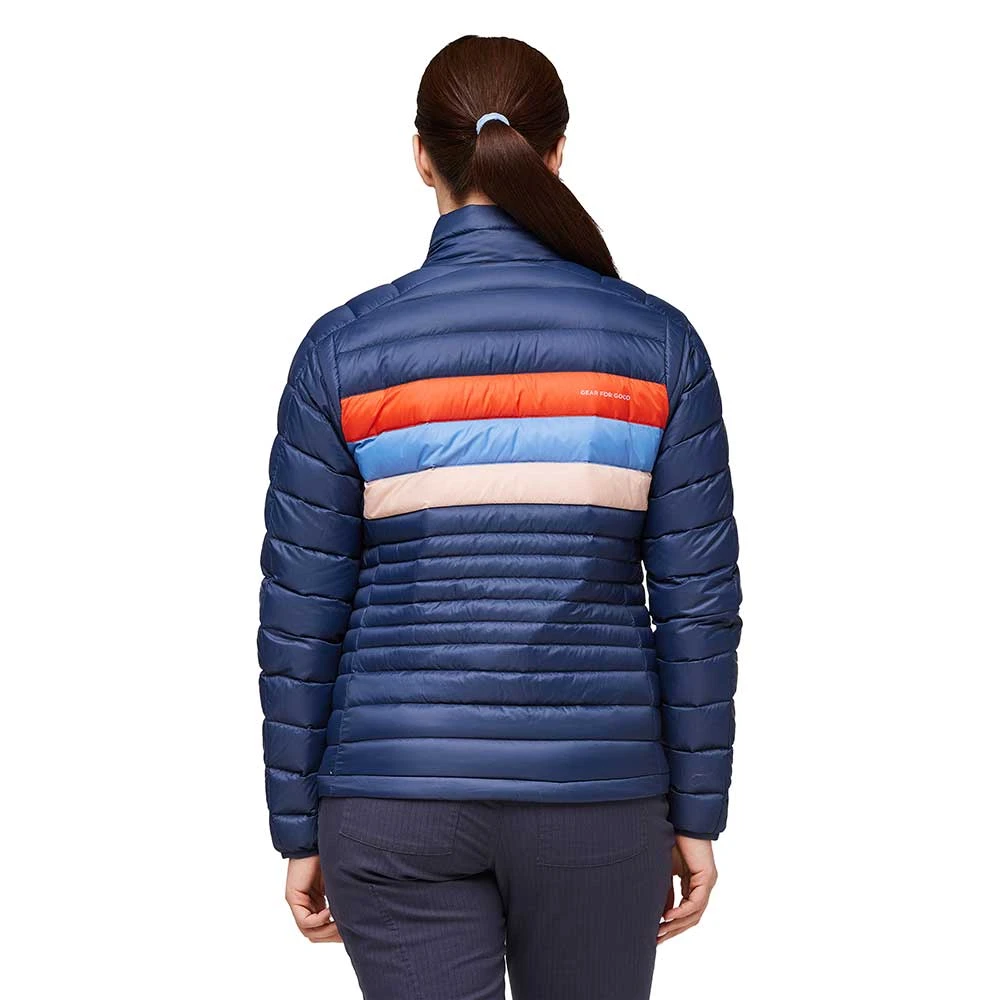 Cotopaxi Women's Fuego Down Hooded Jacket 2023 - Ink/Rosewood 4 Cotopaxi Women's Fuego Down Hooded Jacket 2023 - Ink/Rosewood - Image 4