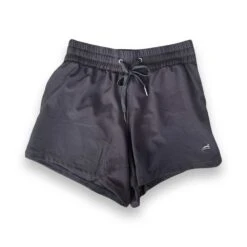 Women's Essential Running Short - Black/Reflective 3M Gazelle Logo