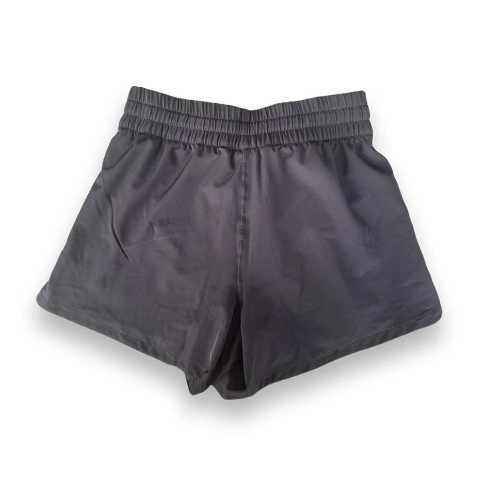 Women's Essential Running Short - Black/Reflective 3M Gazelle Logo 2 Women's Essential Running Short - Black/Reflective 3M Gazelle Logo - Image 2