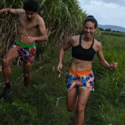 Women's 3in AFO Middle Short - Blue Floral Collage -Elara Wear Shop JANJI WS01A BLUE FLORAL COLLAGE 02 720x d853d3fa 6ac2 4c22 9287 1fb3c5c832d9