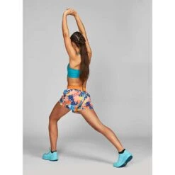 Women's 3in AFO Middle Short - Blue Floral Collage -Elara Wear Shop JANJI WS01A BLUE FLORAL COLLAGE 05 720x 20395f3b c45b 4e1f 9c68 f35eab72ba3b