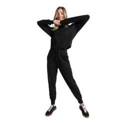 LOLE Women's Om Tech Crew Neck Long Sleeve Top - Black Beauty -Elara Wear Shop LSW4404 N415 7 2048x2860 49e42e08 de8f 4fc8 95c4 ef7b9f529531