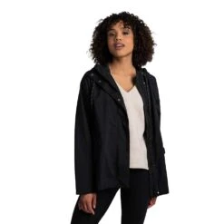 LOLE Women's Lachine Oversized Rain Jacket - Black Beauty -Elara Wear Shop LUW0872 N415 3 2048x2860 cdf5ed87 7140 4c18 9df8 4045ba663523