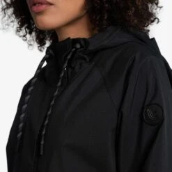 LOLE Women's Lachine Oversized Rain Jacket - Black Beauty -Elara Wear Shop LUW0872 N415 6 2048x2860 06508185 a60b 49d1 be12 906e12f9703f