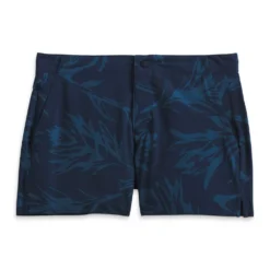 NORTH FACE Women's Never Stop Wearing Short - Summit Navy Tropical Paintbrush Print