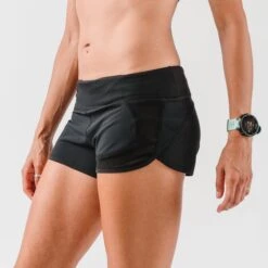 Women's Catch Me If You Can Shorts - Black 6 Women's Catch Me If You Can Shorts - Black -Elara Wear Shop R0006 1 3