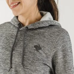 Women's Run & Chill Hoody - Charcoal -Elara Wear Shop RW224 60 3