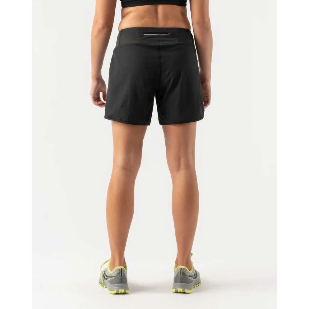 Women's Run Always Relax Low Rise 6in Shorts - Black 3 Women's Run Always Relax Low Rise 6in Shorts - Black - Image 3