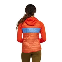 Cotopaxi Women's Capa Hybrid Insulated Hooded Jacket - Canyon/Nectar -Elara Wear Shop S23 W Capa Hybrid Insulated Hooded Jacket Canyon Nectar 4