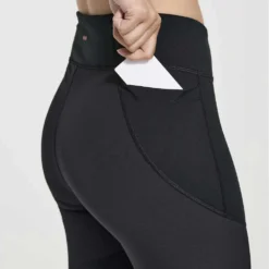 Saucony Women's Boulder Wind Tight - Black -Elara Wear Shop SAW800404 BK 4