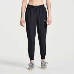 Saucony Women's Boston Woven Pant - Black