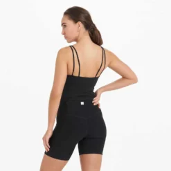 Vuori Women's Halo Performance Crop - Black Heather -Elara Wear Shop VW1005HBK 8132 1200x crop center jpg