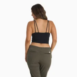 Vuori Women's Halo Performance Crop - Black Heather -Elara Wear Shop VW1005HBK FA22 W ECOMM CURVE 02380 1x1 87c9875a 306a 4a18 9788 77b54002f516 1200x crop center jpg