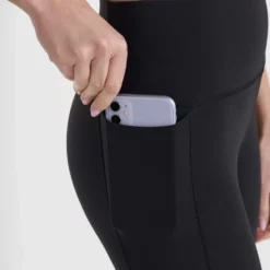 Vuori Women's Studio Pocket Legging - Black 9 Vuori Women's Studio Pocket Legging - Black -Elara Wear Shop VW1028OST 0257 1200x crop center jpg