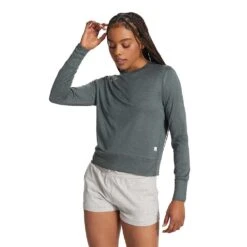 Vuori Women's Daydream Crew - Cape Heather -Elara Wear Shop VW133HCP FA23 W ECOMM TOPS FRONT TOPS 4