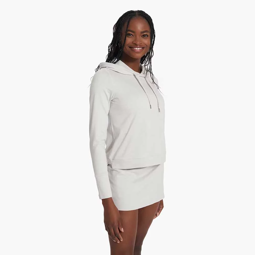 Vuori Women's Halo Performance Skirt - Salt Heather - Image 3