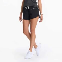 Vuori Women's Clementine Short 4in - Black -Elara Wear Shop VW3004BLK 0839 d741f0fc 1d0d 43a8 9071 87ca2b651e8f 1200x crop center jpg