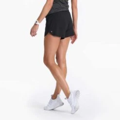 Vuori Women's Clementine Short 4in - Black -Elara Wear Shop VW3004BLK 0857 4705937c 0488 46f0 8632 44c904432142 1200x crop center jpg