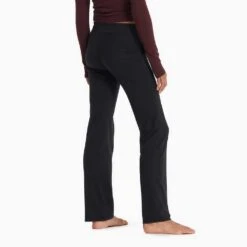 Vuori Women's Halo Wide Leg Flair Pant - Black -Elara Wear Shop VW425BLK 03913 CO22 1200x crop center jpg