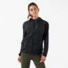 Vuori Women's Outdoor Trainer Shell Jacket - Black Camo