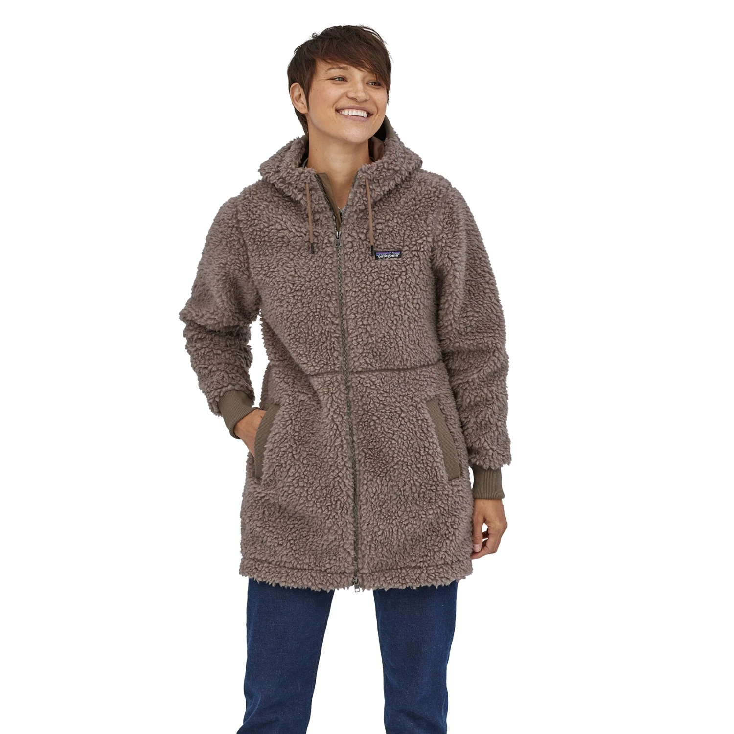Patagonia Women's Dusty Mesa Parka - Furry Taupe 2 Patagonia Women's Dusty Mesa Parka - Furry Taupe - Image 2