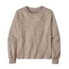 Patagonia Women's Regenerative Organic Pilot Cotton Essential Pullover - Shroom Taupe