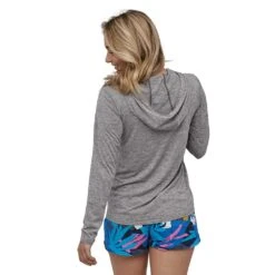 Patagonia Women's Cap Cool Daily Hoody - Feather Grey -Elara Wear Shop WBS20 45315 FEA SV2