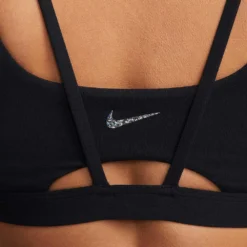 Nike Women's Alate Trace Bra - Black 14 Nike Women's Alate Trace Bra - Black -Elara Wear Shop alate trace womens light support padded strappy sports bra R79wZr 1