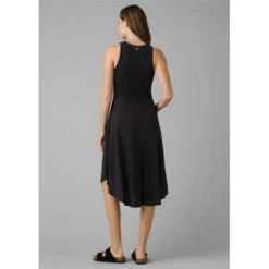 Prana Women's Cozy Up Bayjour Dress - Black -Elara Wear Shop cozy up dress 2
