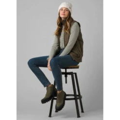 Prana Women's Esla Vest - Slate Green -Elara Wear Shop slate green 5