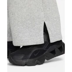 Nike Women's Fleece High Rise Pant Wide - Dark Grey Heather -Elara Wear Shop sportswear phoenix fleece womens high waisted wide leg sweatpants RZJZZH 6