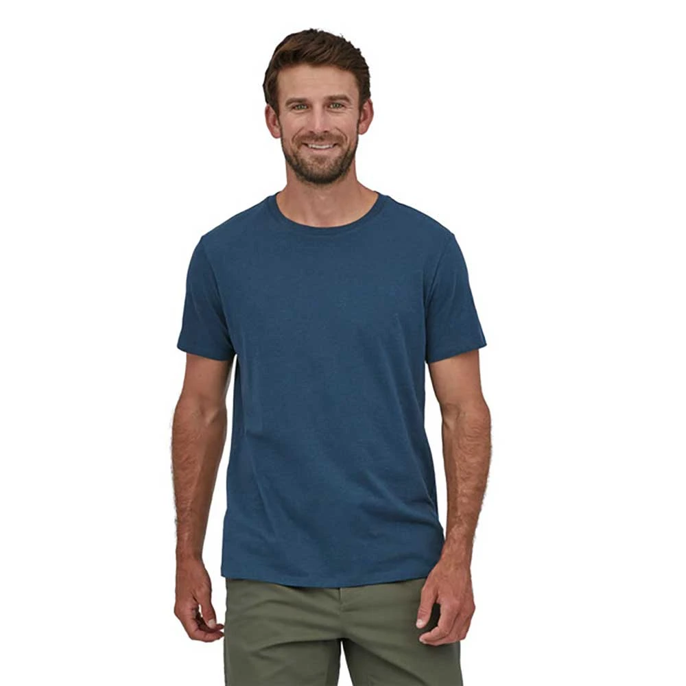 Patagonia Unisex Regenerative Organic Certified Cotton Lightweight Tee - Tidepool Blue 2 Patagonia Unisex Regenerative Organic Certified Cotton Lightweight Tee - Tidepool Blue - Image 2