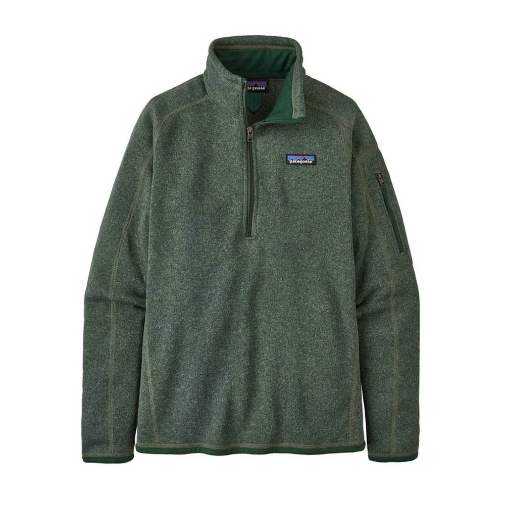 Patagonia Women's Better Sweater 1/4 Zip - Hemlock Green 1 Patagonia Women's Better Sweater 1/4 Zip - Hemlock Green