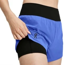On Running Women's Running Short - Cobalt/Black -Elara Wear Shop webimage 68F534BE 9B56 4FFF B9720A78DFE67812
