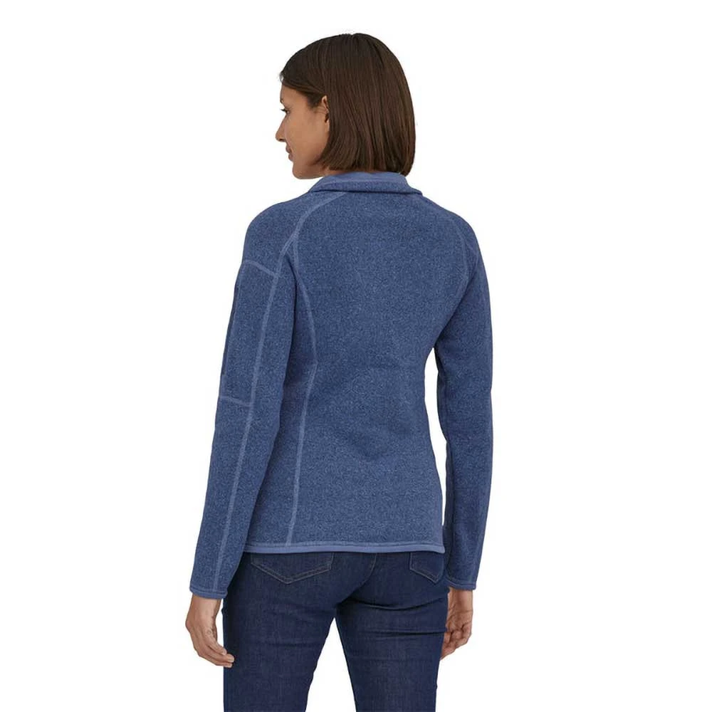 Patagonia Women's Better Sweater 1/4 Zip - Current Blue 3 Patagonia Women's Better Sweater 1/4 Zip - Current Blue - Image 3