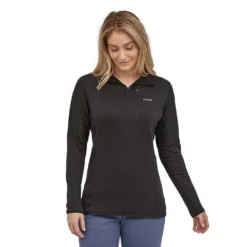 Patagonia Women's R1 Pullover - Black -Elara Wear Shop webimage ADD9FC47 F12D 4F91 B58522D8CCA930B4
