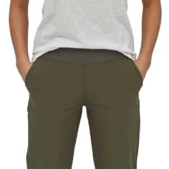 Patagonia Women's Happy Hike Studio Pant - Basin Green -Elara Wear Shop webimage E29BDAD3 2B26 4C55 9374C8953AA0FBB6